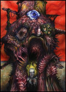 Wall that Sleeps, puuvärit