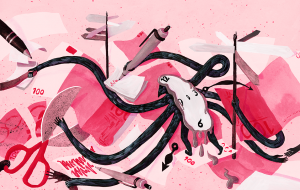 Psykologilehti -kansikuvitus