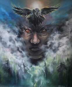 Ukon mahti, akryylit