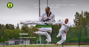 Mudokwan.fi -kotisivut. Kuvat ja sisältö
