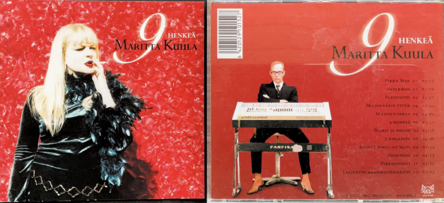 9 henkeä -levyn kansi